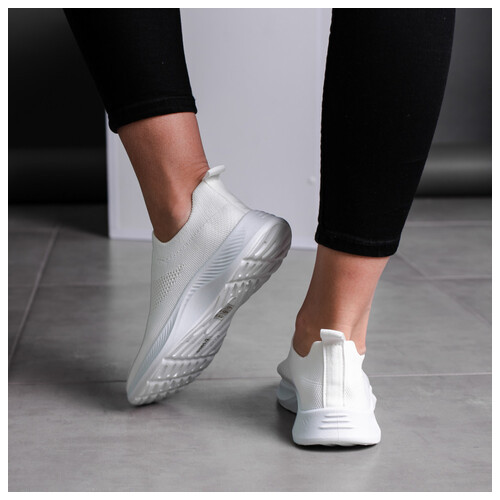 Кросівки жіночі Fashion Sassy 3550 39 розмір 25 см Білий фото №3