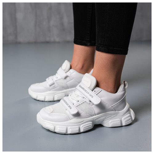 Кросівки жіночі Fashion Kirby 3777 37 розмір 23.5 см Білий фото №4