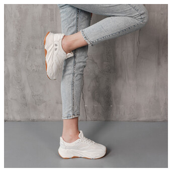 Кросівки жіночі Fashion Charlote 3951 39 розмір 24,5 см Білий фото №3