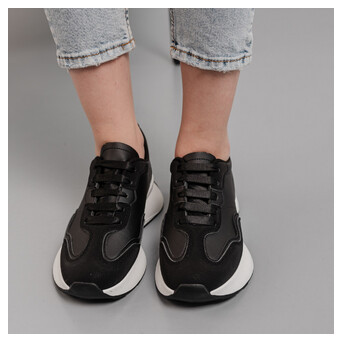 Кросівки жіночі Fashion Susanna 3940 39 розмір 25 см Чорний фото №4