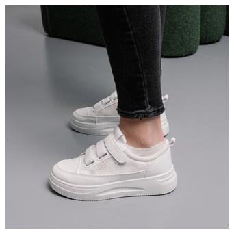 Жіночі кросівки Fashion Barbarella 3993 37 розмір 23,5 см Білий фото №6