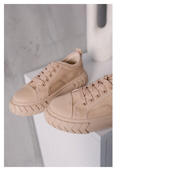 Жіночі кросівки Fashion Winky 3991 36 розмір 23,5 см Бежевий фото №6