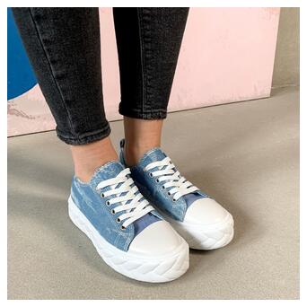 Кросівки жіночі Fashion Giselle 3966 38 розмір 24,5 см Блакитний фото №1