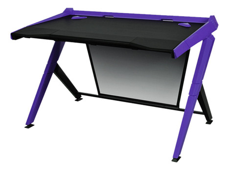 Компьютерный стол DXRacer GD/1000/NV (черный/фиолетовая вставка) (63370) фото №1