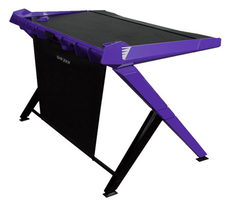 Компьютерный стол DXRacer GD/1000/NV (черный/фиолетовая вставка) (63370) фото №3