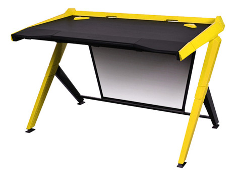 Компьютерный стол DXRacer GD/1000/NY (черный/желтая вставка) (63729) фото №1