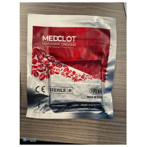 Пов'язка з пробкою кровоспинної Medclot фото №1
