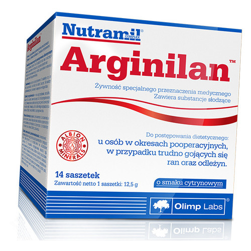Аргінілан для загоєння ран та пролежнів Olimp Nutrition Arginilan 10пак (72283011) фото №1