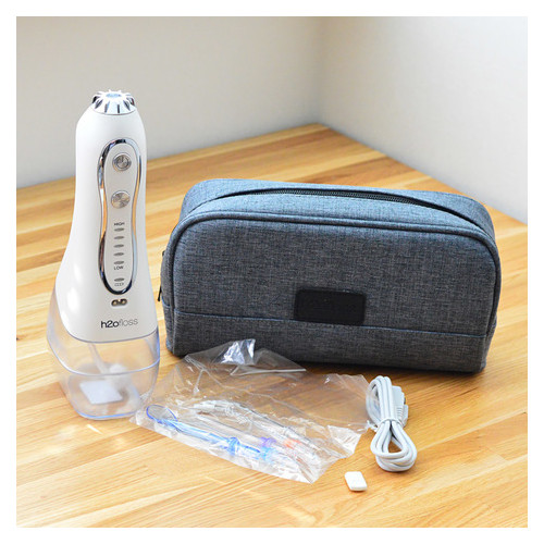 Ирригатор полости рта H2OFloss HF-6 White + сумка фото №8