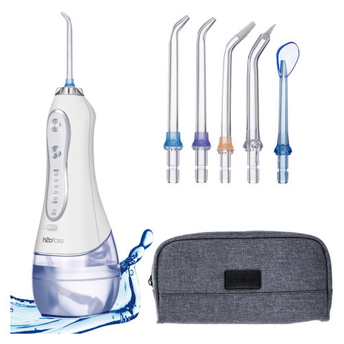 Ирригатор полости рта H2OFloss HF-6 White + сумка фото №1