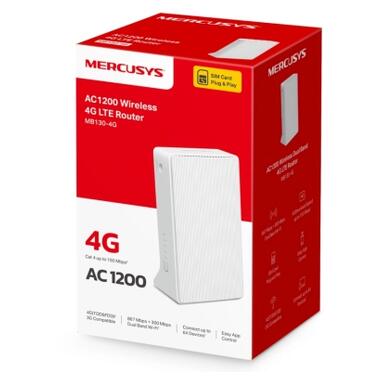 Маршрутизатор Mercusys MB130-4G фото №3