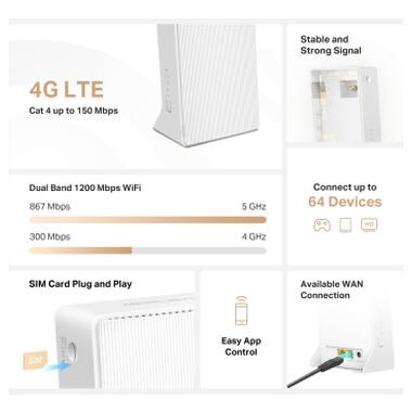 Маршрутизатор Mercusys MB130-4G фото №7