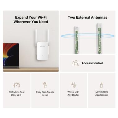 Ретранслятор Mercusys ME12 фото №4