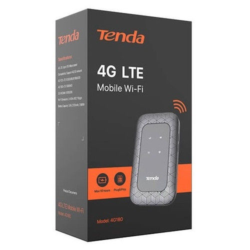 Бездротовий маршрутизатор Tenda 4G180V3.0 (4G/LTE, 1x Micro SD slot, 1x Micro SIM slot, 1x Micro USB port, 2100mAh) фото №4