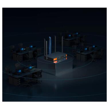 Маршрутизатор Tenda W30E Hotspot AX3000 4xGE (1xGE WAN, 2xGE LAN/WAN, 1xGE LAN) фото №6