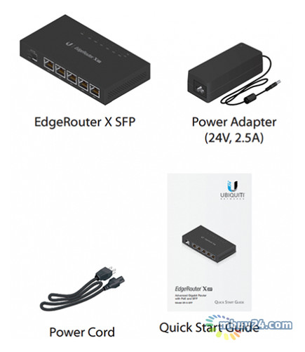 Маршрутизатор Ubiquiti EdgeRouter X (Dual-Core 880/256MB, 5xLAN) фото №5