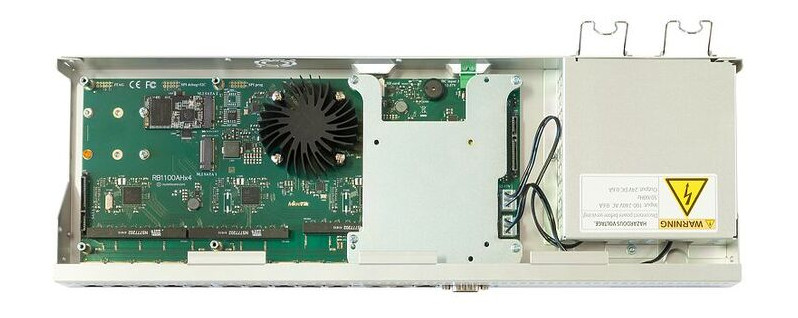 Маршрутизатор MikroTik RouterBOARD 1100AHx4 Dude Edition 13xGE, 60GBxM.2, RouterOS L6, стійка (RB1100Dx4) (RB1100Dx4) фото №3