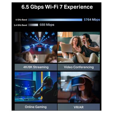 Маршрутизатор TP-Link Archer BE400 (ARCHER-BE400) фото №6