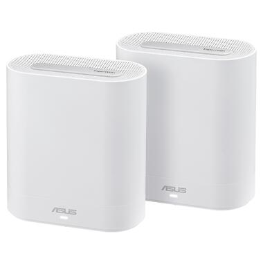 Wi-Fi Mesh система Asus ExpertWiFi EBM68 2pk White (90IG07V0-MO3A40) фото №1