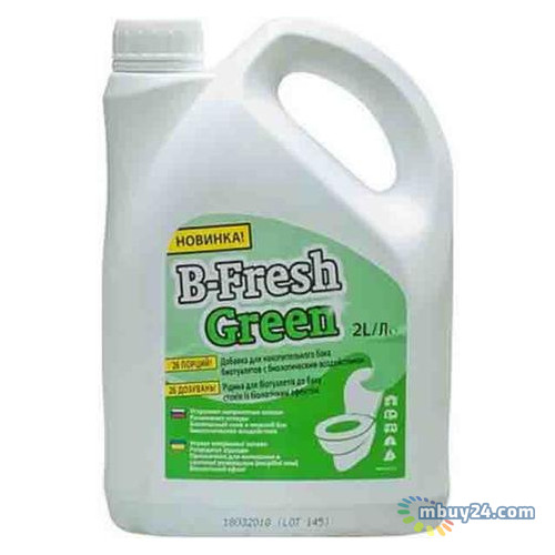 Засіб для дезодорації біотуалетів Thetford B-Fresh Green 2л (30537BJ) фото №1