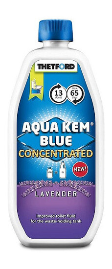 Жидкость для биотуалетов Thetford Aqua Kem Blue Lavender концентрат 0.78 л (8710315025989) фото №1
