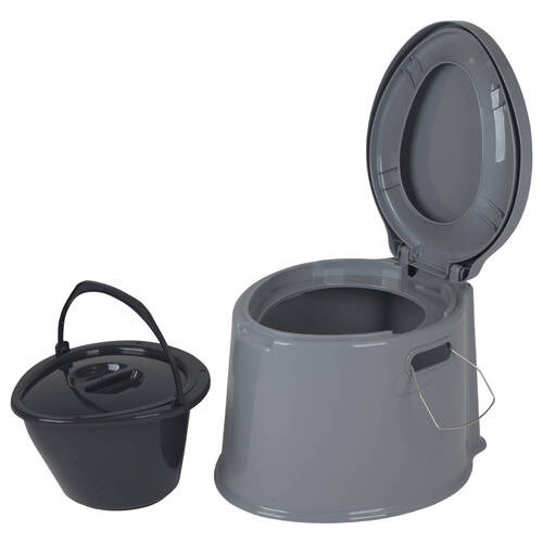 Біотуалет Bo-Camp портативний туалет 7 літрів сірий (5502800) фото №4