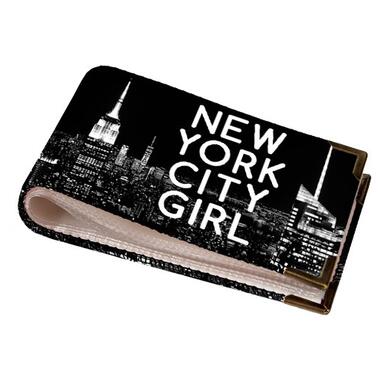 Візитниця для пластикових карт NEW YORK CITY GIRL (VZK_23S004_BL) фото №1