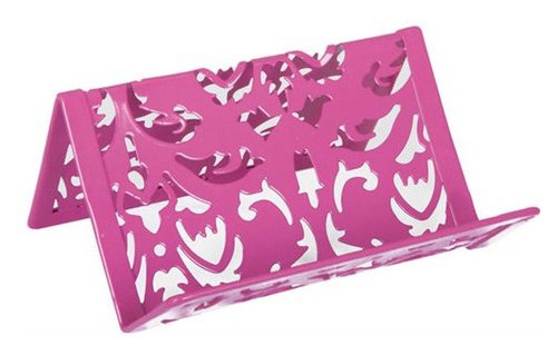Підставка для візиток Buromax Barocco рожевий (BM.6226-10) фото №1