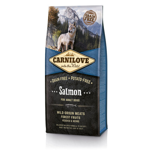 Корм для взрослых собак Carnilove Adult Salmon Лосось 12 kg  фото №1