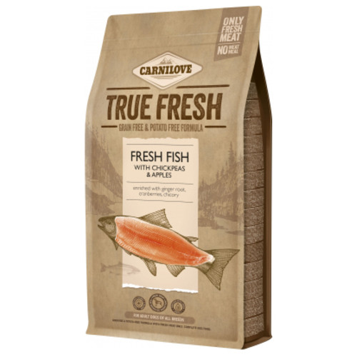 Сухий корм для собак Carnilove True Fresh FISH for Adult dogs 1.4 кг (8595602545995) фото №1