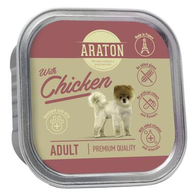 Консерви для собак ARATON Adult with chicken 150 г (KIK45704) фото №1