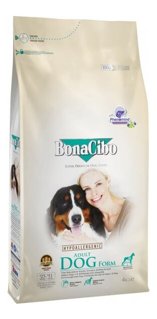 Їжа для собак BonaCibo Adult Dog Form 4 kg (BC406182) фото №1