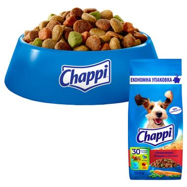 Сухий корм для собак Chappi з яловичиною, птицею та овочами 13.5 кг (5998749128350) фото №2