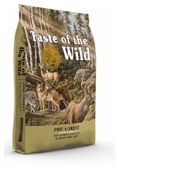 Сухой корм Taste of the Wild Pine Forest Canine Formula with venison & legumes для собак всех пород оленина 5.6 кг (7000700715160) (9762-HT77p) фото №1
