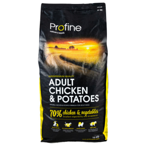 Сухий корм для собак Profine Adult Chicken з куркою та картоплею 15 кг (8595602517435) фото №1