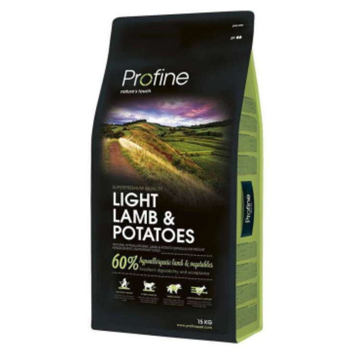 Сухий корм для собак Profine Light Lamb з ягнятком та картоплею 15 кг (8595602517558) фото №1