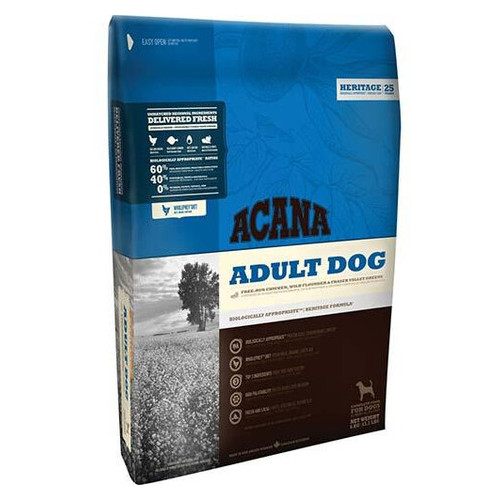 Сухий корм Acana Adult Dog зі смаком курки для дорослих собак усіх порід, 6 кг 118906 фото №1