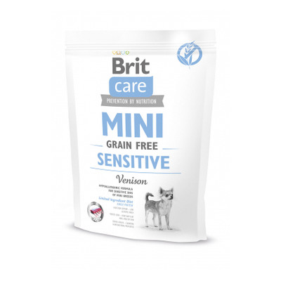 Сухий корм для собак Brit Care GF Mini Sensitive 400 г (8595602520176) фото №1
