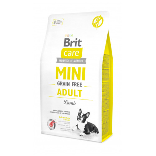 Сухий корм для собак Brit Care GF Mini Adult Lamb 2 кг (8595602520107) фото №1