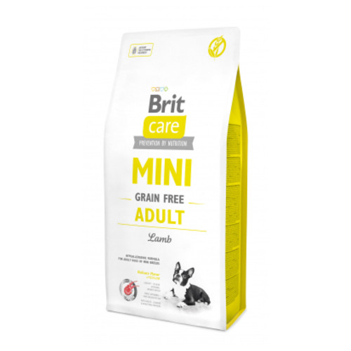 Сухий корм для собак Brit Care GF Mini Adult Lamb 7 кг (8595602520121) фото №1