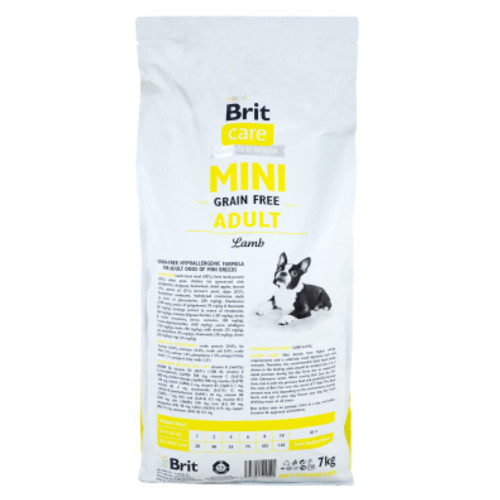 Сухий корм для собак Brit Care GF Mini Adult Lamb 7 кг (8595602520121) фото №2