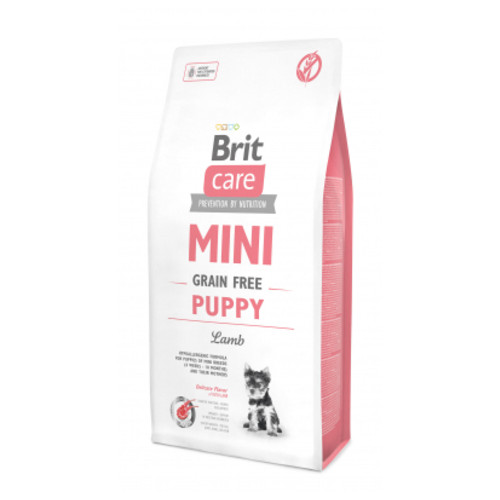 Сухий корм для собак Brit Care GF Mini Puppy Lamb 7 кг (8595602520152) фото №1