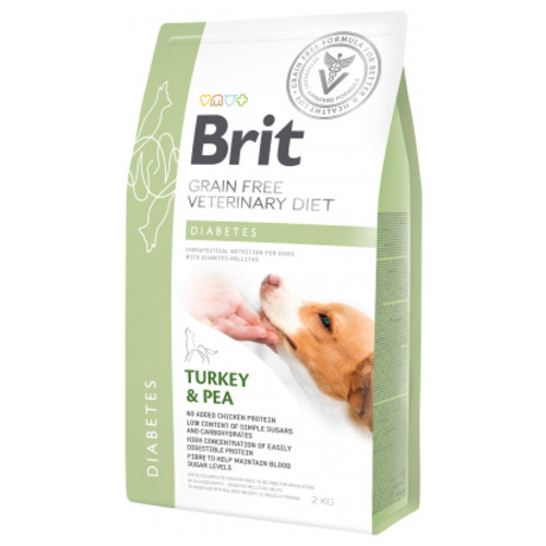 Сухий корм для собак Brit GF VetDiets Dog Diabetes 2 кг (8595602528103) фото №1