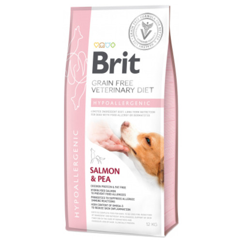 Сухий корм для собак Brit GF VetDiets Dog Hypoallergenic 12 кг (8595602528035) фото №1