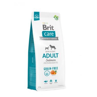 Сухий корм для собак Brit Care Dog Grain-free Adult для малих і середніх порід з лососем 12 кг (8595602558834) фото №1