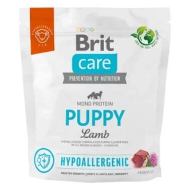 Сухий корм для собак Brit Care Dog Hypoallergenic Puppy гіпоалергенний з ягням 1 кг (8595602558971) фото №1