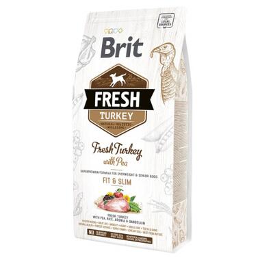 Сухий корм для собак Brit Fresh Turkey/Pea Light Fit and Slim Adult 2.5 кг (8595602530809) фото №1
