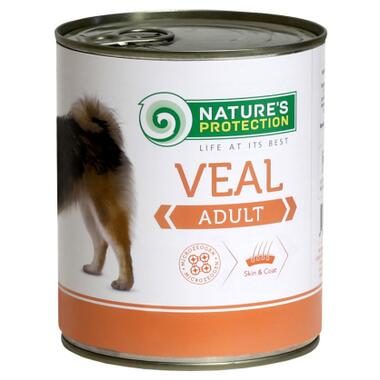 Консерви для собак Nature's Protection Adult Veal 800 г (KIK24633) фото №1