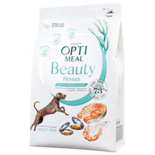 Сухий корм для собак Optimeal Beauty Fitness беззерновий на основі морепродуктів 1.5 кг (4820215366816) фото №1