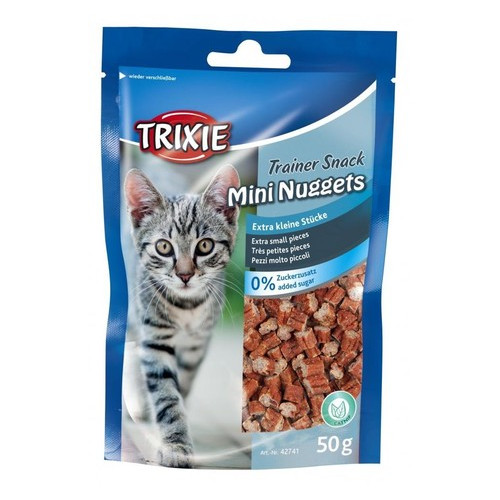 Лакомство для кошек Trixie Trainer Snack Mini Nuggets 50 гр фото №1